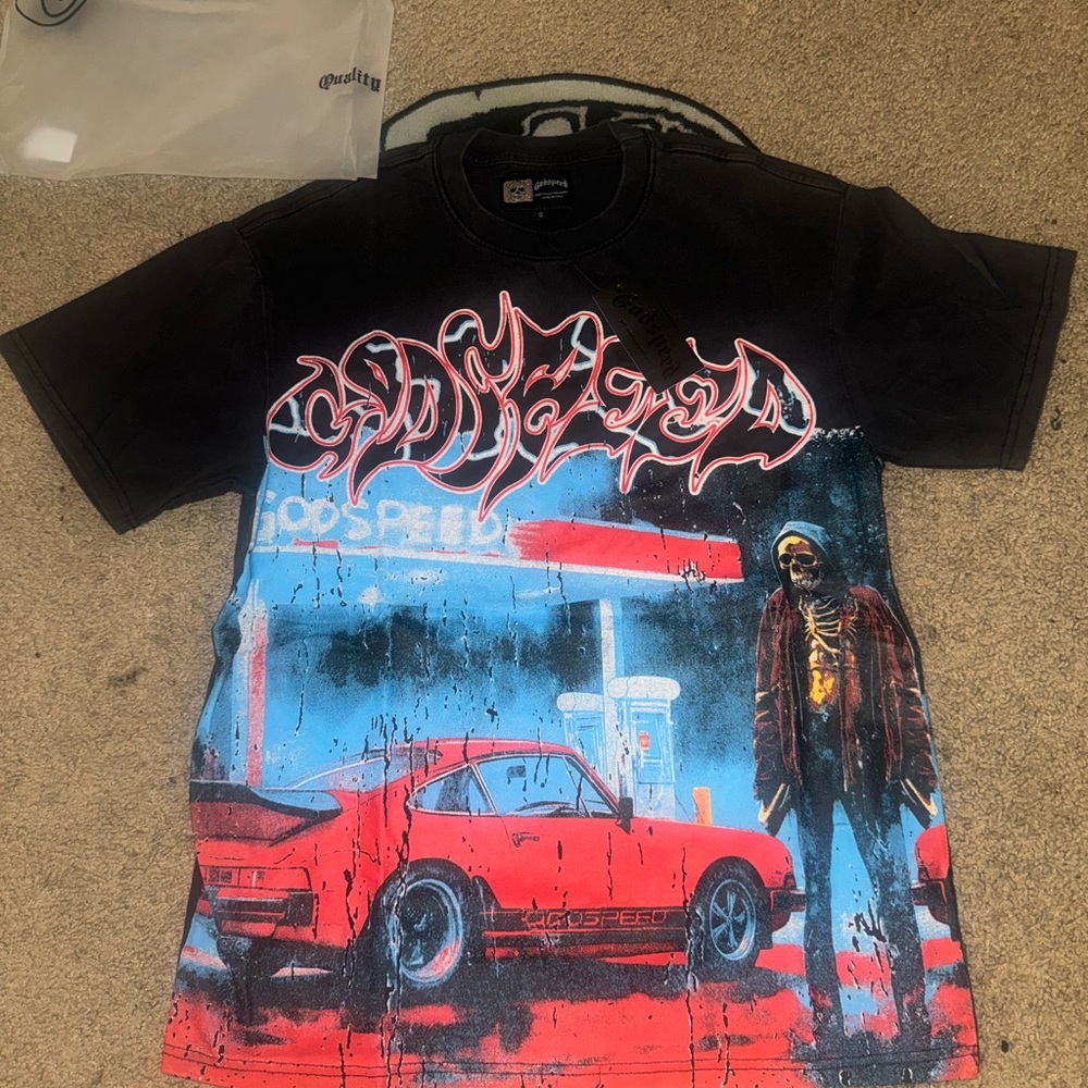 Godspeed Pit Stop Tee